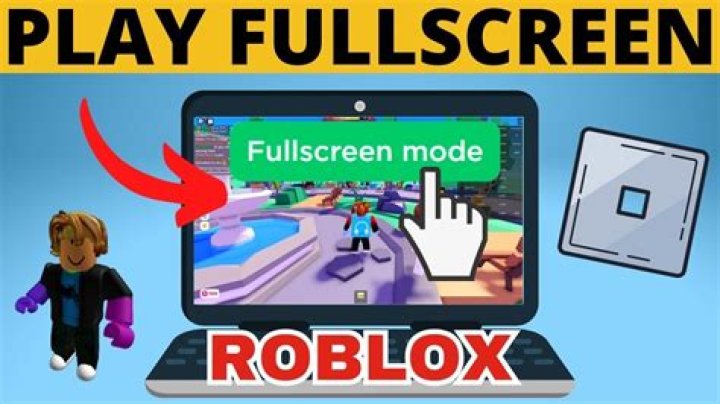 How to exit full screen on roblox