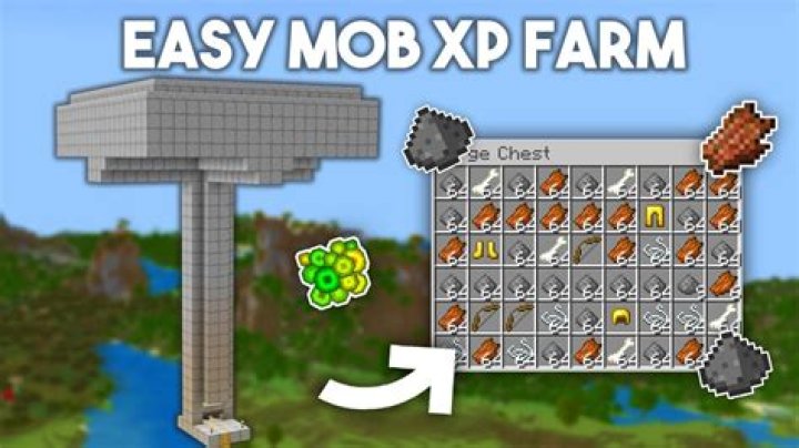 How to farm xp in minecraft