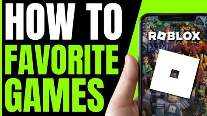 How to favorite a game on roblox