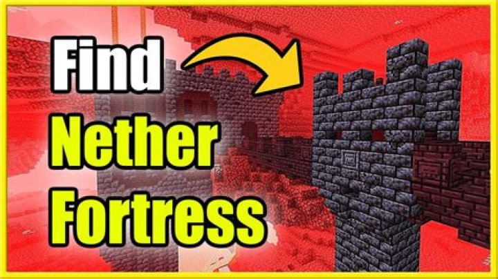 How to find a nether fortress in minecraft