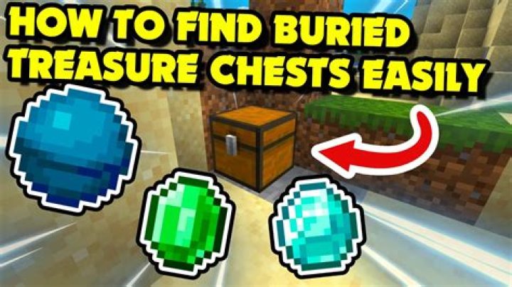 How to find a treasure chest in minecraft