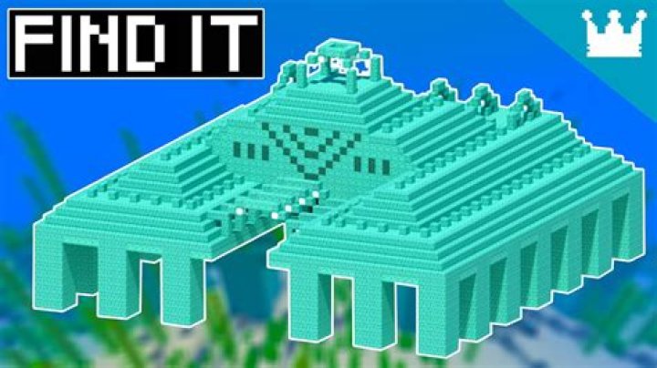 How to find an ocean temple in minecraft