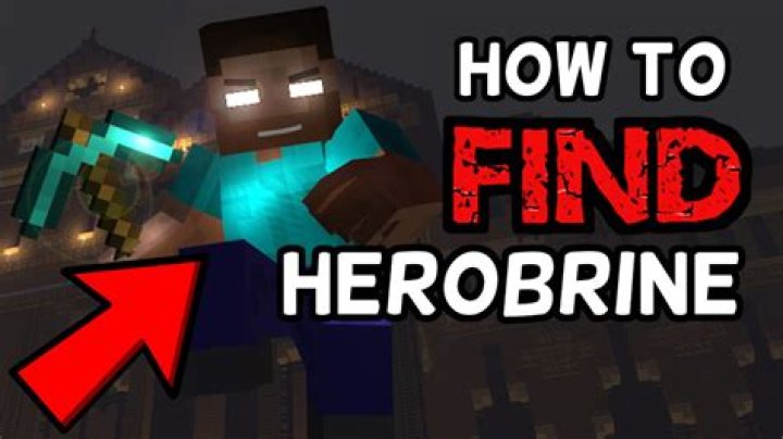 How to find herobrine in minecraft pe creative