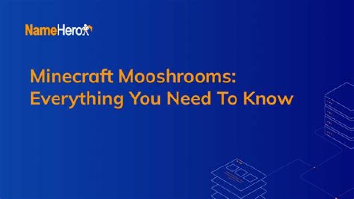 How to find mooshrooms in minecraft