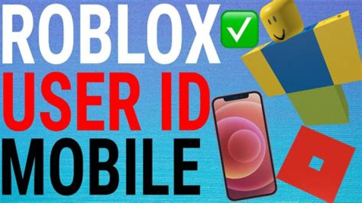 How to find roblox user id on mobile 2021