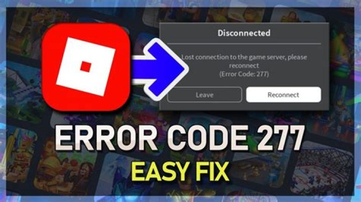 How to fix error code 277 roblox mobile