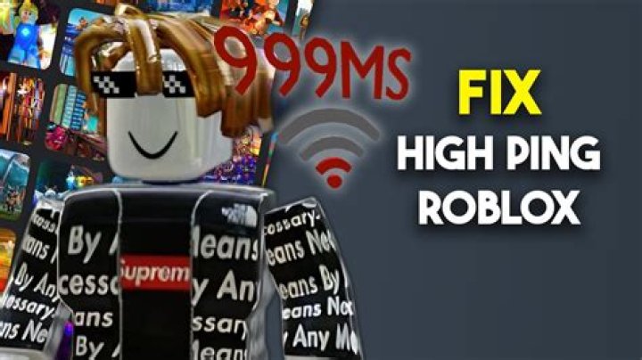 How to fix high ping in roblox