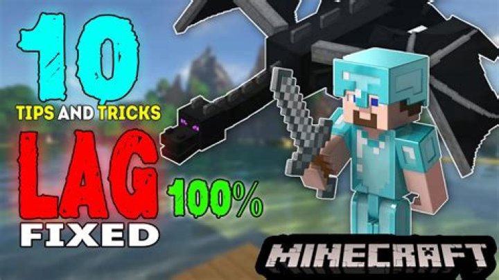 How to fix lag minecraft