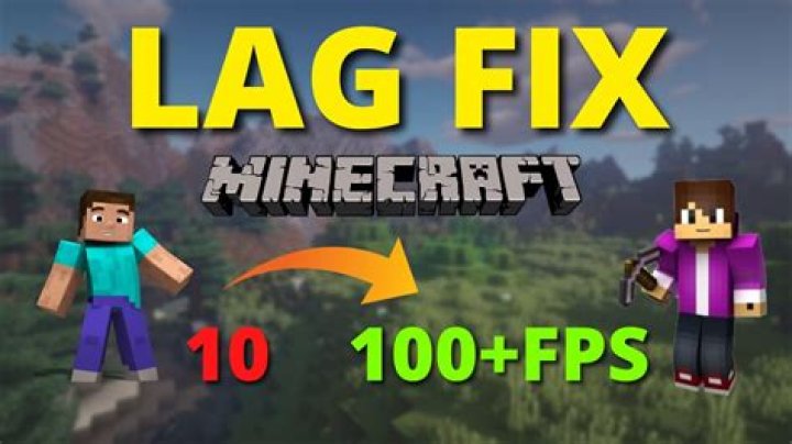How to fix laggy minecraft