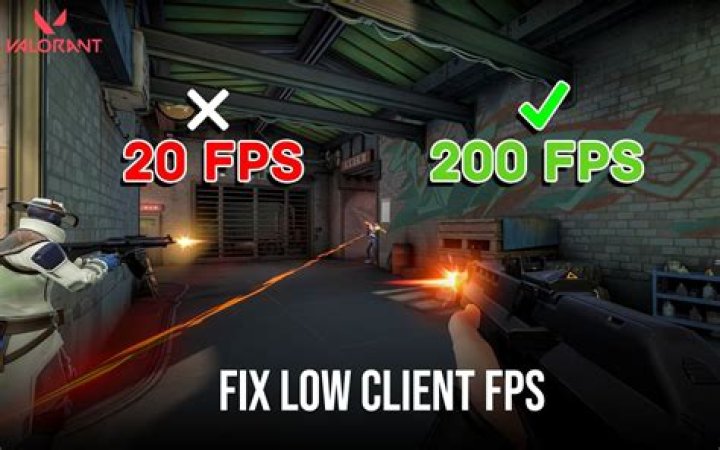 How to fix low fps in valorant