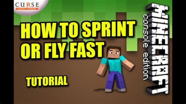 How to fly fast in minecraft