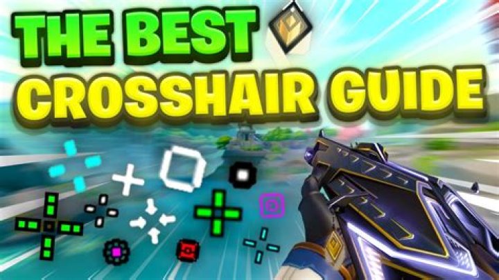 How to get a good crosshair in valorant