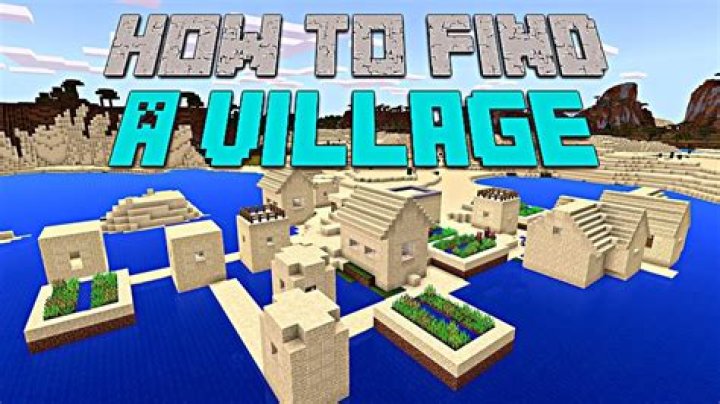 How to get a village in minecraft pe