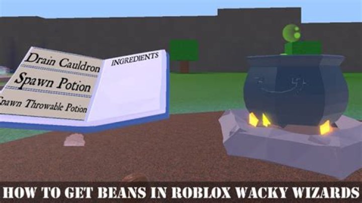 How to get beans in wacky wizards roblox