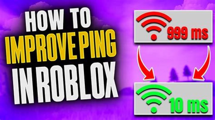 How to get better ping on roblox