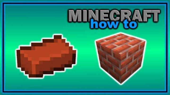 How to get brick in minecraft