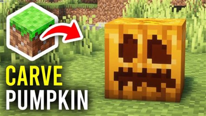 How to get carved pumpkin minecraft