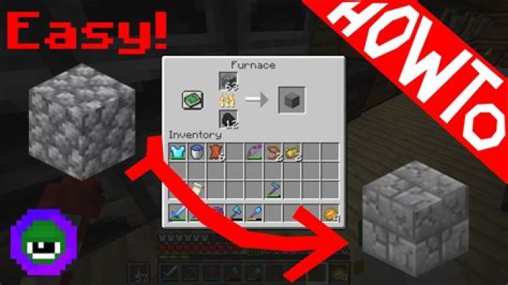 How to get cracked stone bricks in minecraft