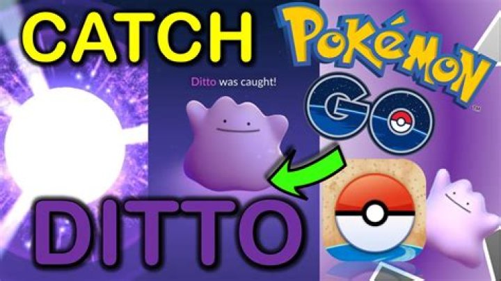 How to get ditto on pokemon go