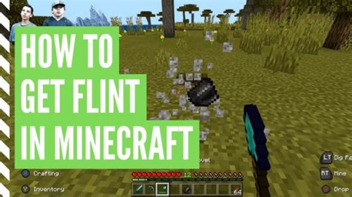 How to get flint minecraft