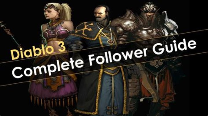 How to get follower items diablo 3