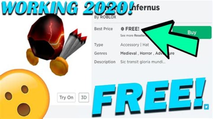 How to get free dominus in roblox 2020