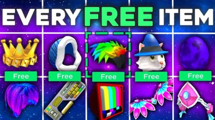 How to get free items in roblox 2021