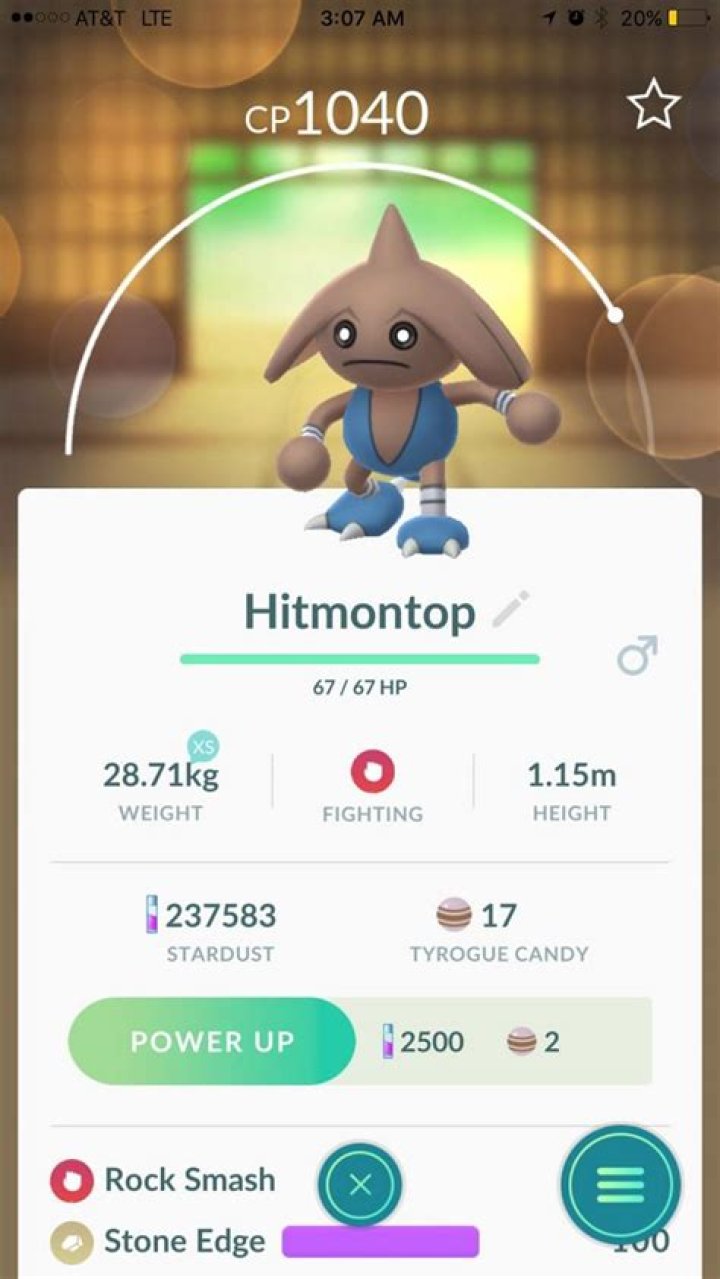 How to get hitmontop in pokemon go
