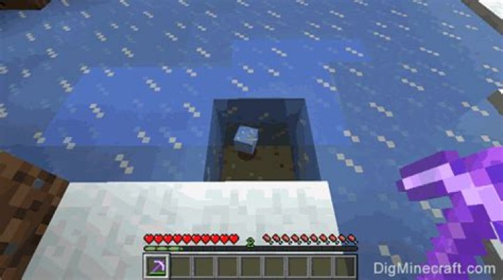 How to get ice minecraft