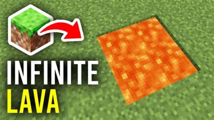 How to get lava minecraft