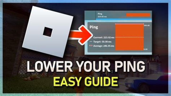 How to get low ping in roblox