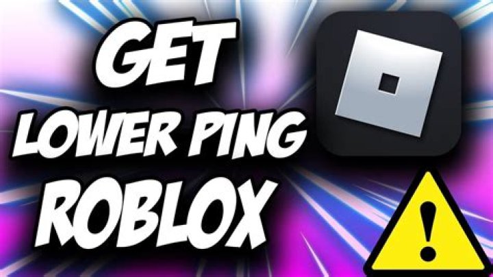 How to get low ping on roblox
