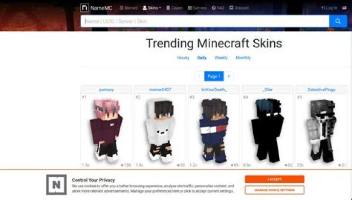 How to get minecraft skins