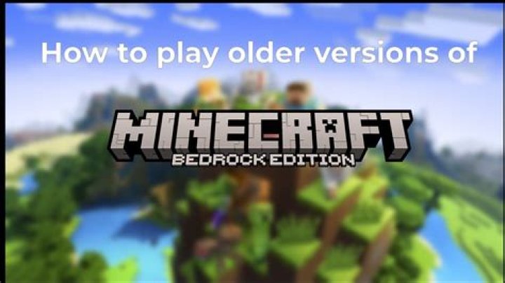 How to get older versions of minecraft bedrock