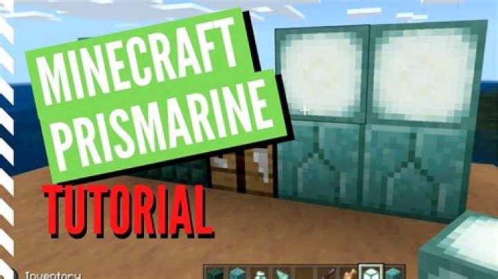 How to get prismarine in minecraft