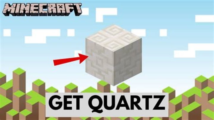 How to get quartz minecraft
