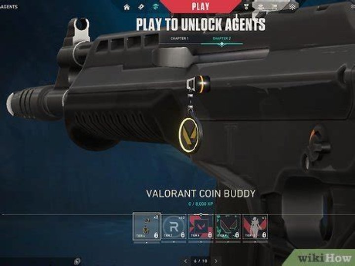 How to get rank gun buddy valorant