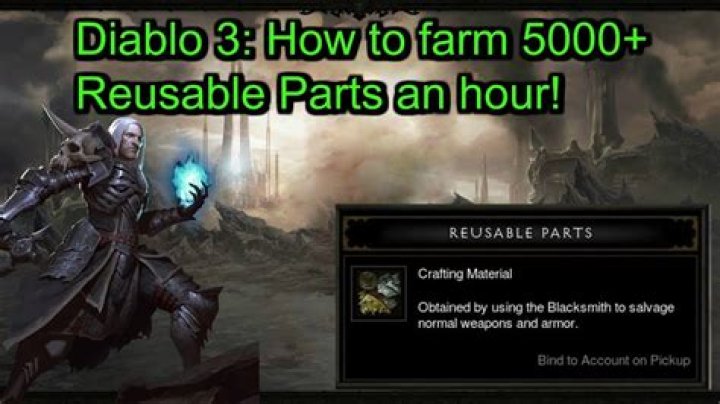 How to get reusable parts diablo 3