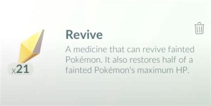 How to get revives on pokemon go