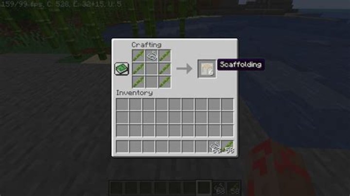 How to get scaffolding in minecraft
