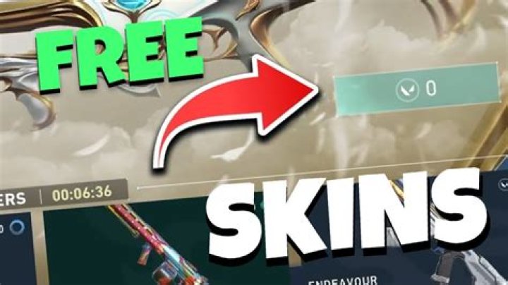 How to get skins in valorant for free