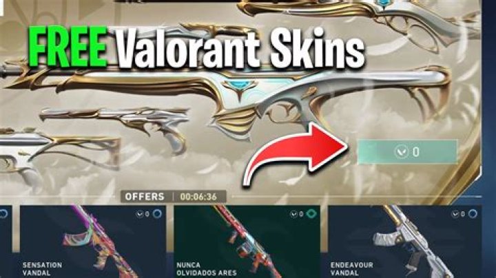 How to get skins valorant