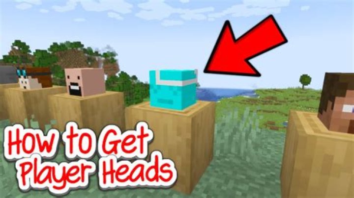 How to get someone’s head in minecraft command