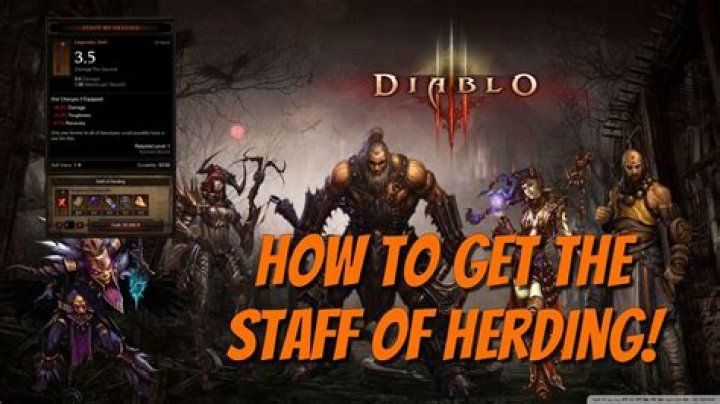 How to get staff of herding diablo 3