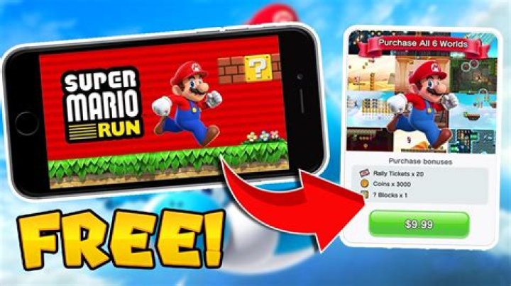 How to get super mario run levels free