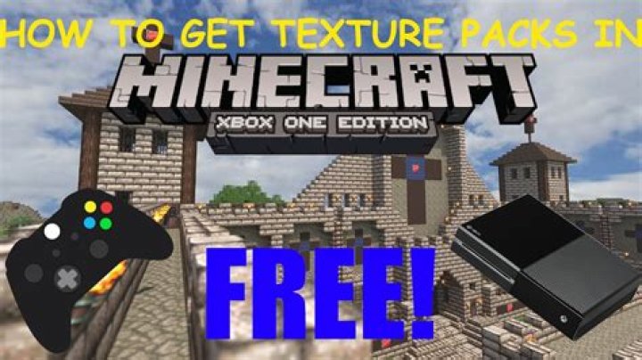 How to get texture packs for minecraft xbox