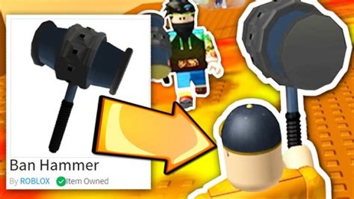 How to get the ban hammer on roblox