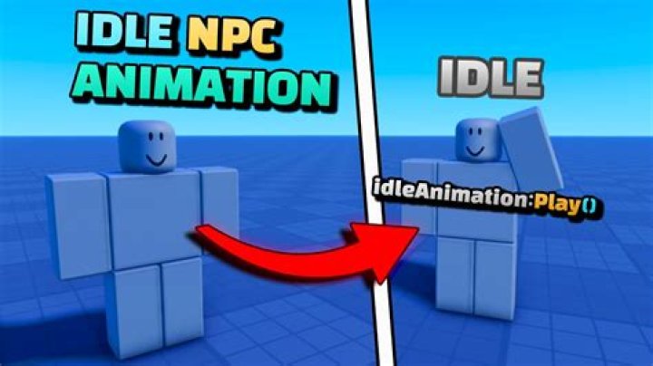 How to get the idle animation roblox