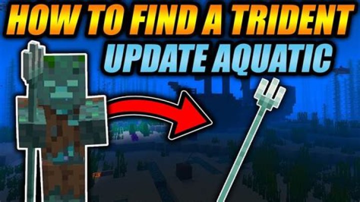How to get trident minecraft
