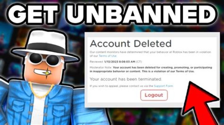 How to get unbanned from roblox 2021